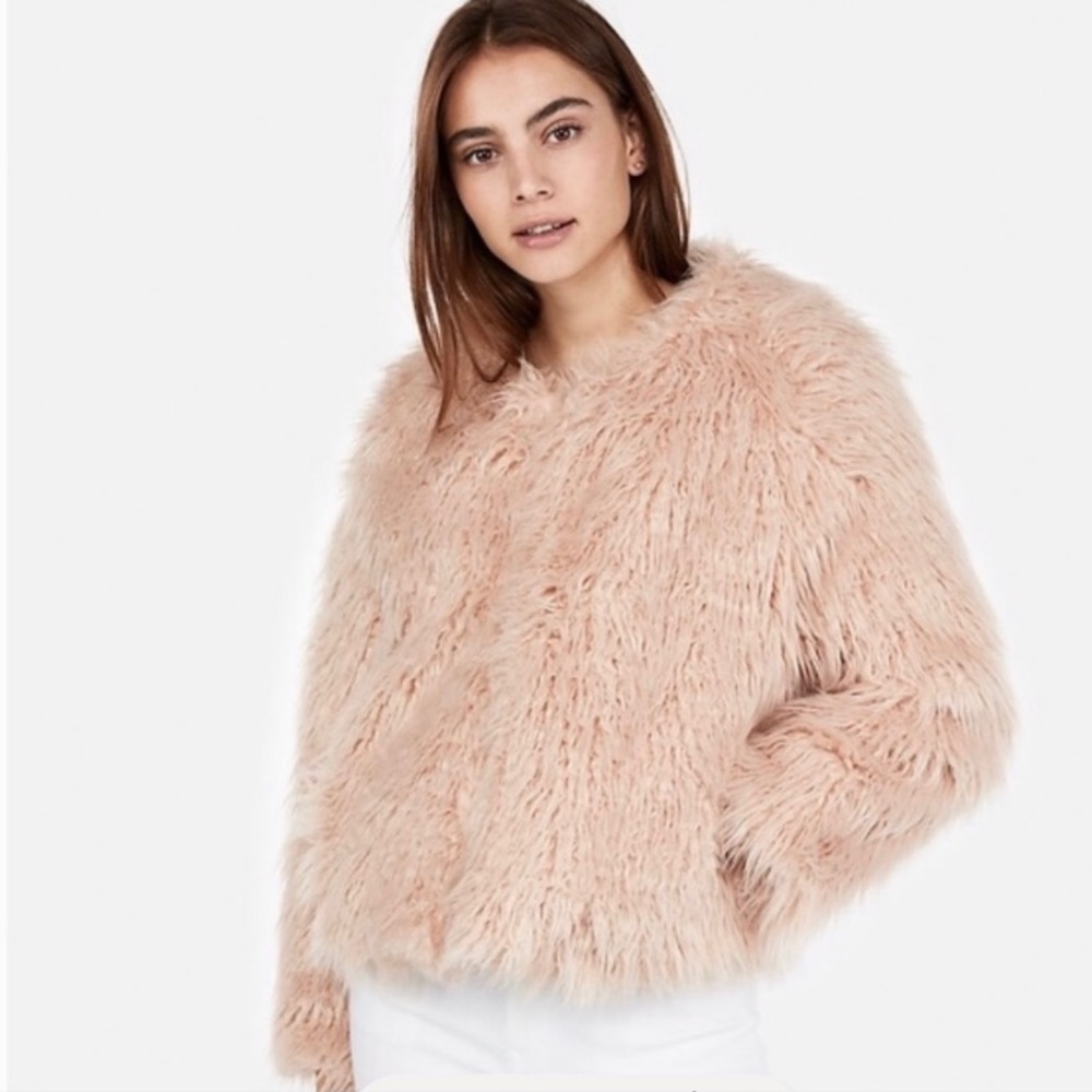 Express Faux Fur Jacket
